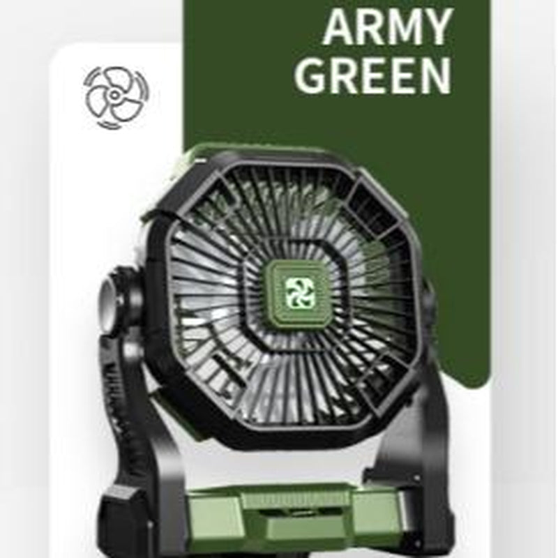 Camping Fan Battery Powered Fan with LED Lantern Light Rechargeable Portable Fan, Tent Swing Fan with 360 Degree Rotating Hook, USB Desktop Fan for Bedroom and Office, Mobile Small Light Fan Outdoor Fan Camping Fan Mini Fan Portable Fan