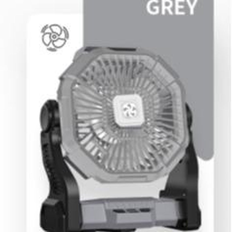 Camping Fan Battery Powered Fan with LED Lantern Light Rechargeable Portable Fan, Tent Swing Fan with 360 Degree Rotating Hook, USB Desktop Fan for Bedroom and Office, Mobile Small Light Fan Outdoor Fan Camping Fan Mini Fan Portable Fan