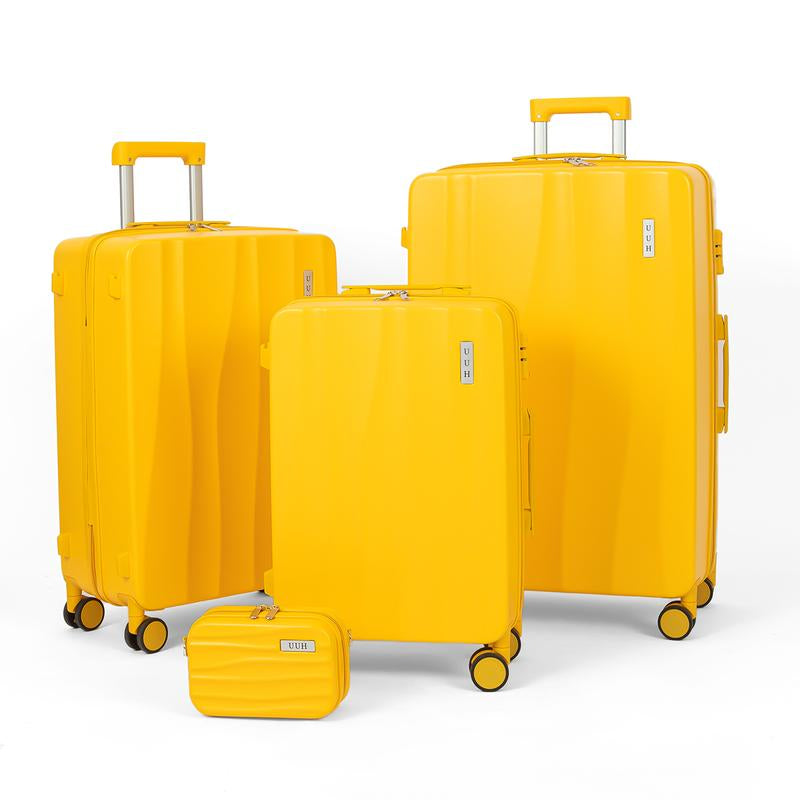 4 Pcs Luggage Set, Spinner Wheels,Tsa-Approved Lock,High Quality,Different Sizes and Types