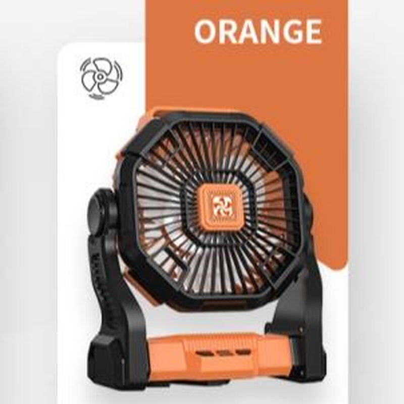 Camping Fan Battery Powered Fan with LED Lantern Light Rechargeable Portable Fan, Tent Swing Fan with 360 Degree Rotating Hook, USB Desktop Fan for Bedroom and Office, Mobile Small Light Fan Outdoor Fan Camping Fan Mini Fan Portable Fan