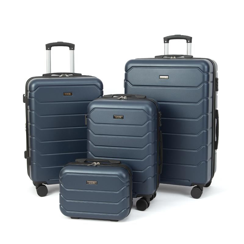 4 Pcs Luggage Set, Spinner Wheels,Tsa-Approved Lock,High Quality,Different Sizes and Types